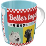 Nostalgic Κούπα 'Better Together Dogs'