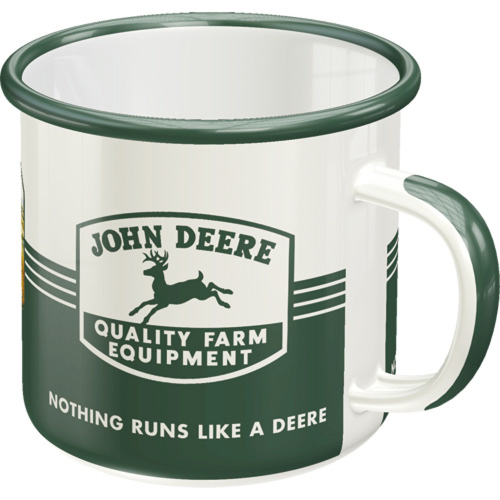 Nostalgic Κούπα σμάλτου John Deere - Quality Farm Equipment