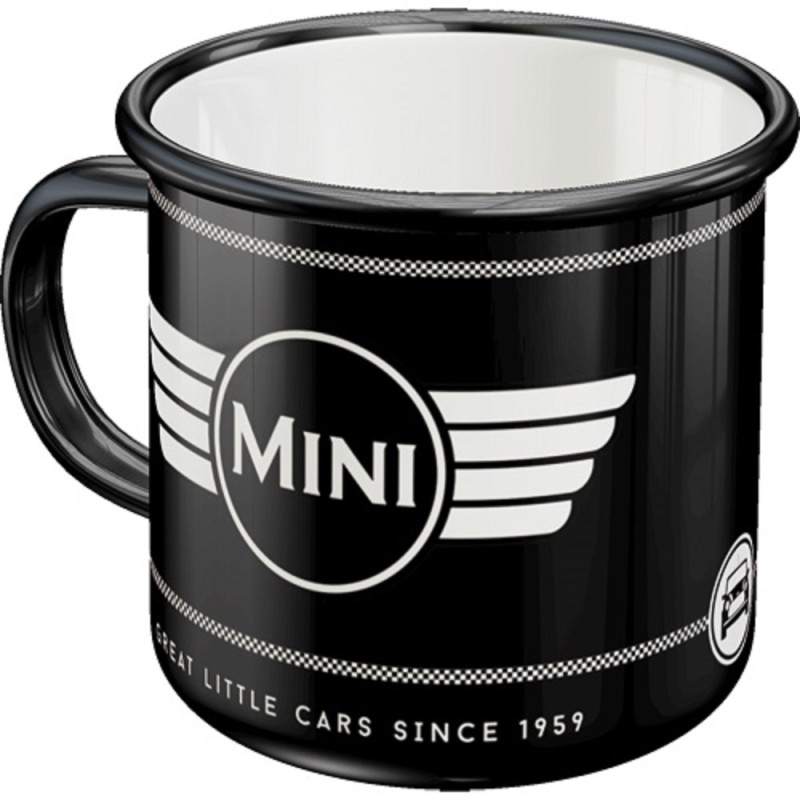 Nostalgic Κούπα σμάλτου Mini - Logo Black Mini