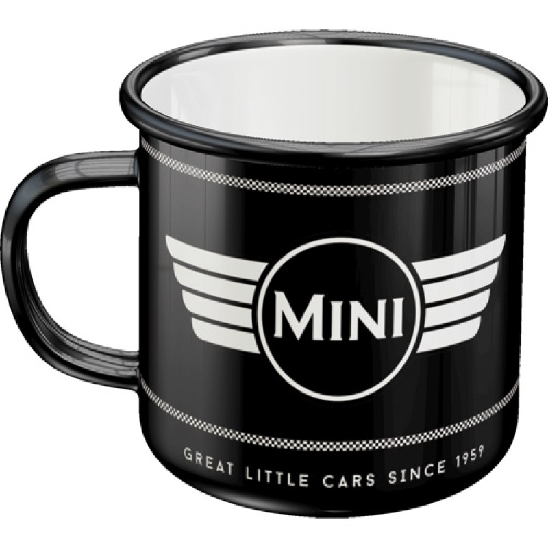 Nostalgic Κούπα σμάλτου Mini - Logo Black Mini