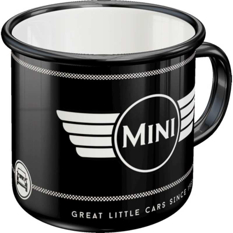 Nostalgic Κούπα σμάλτου Mini - Logo Black Mini