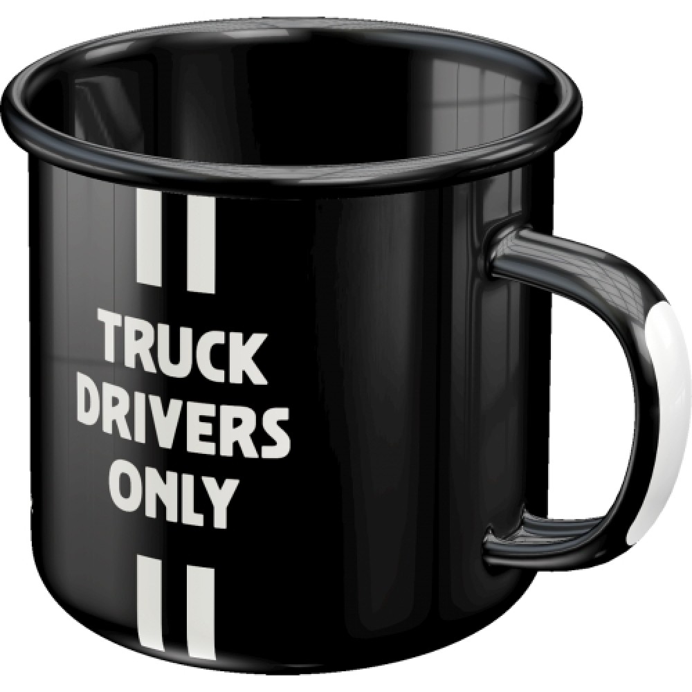 Nostalgic Enamel Mug - Daimler Truck - Daimler Truck - Drivers Only
