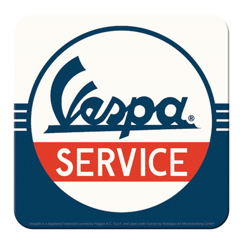 Nostalgic Coaster Vespa - Service