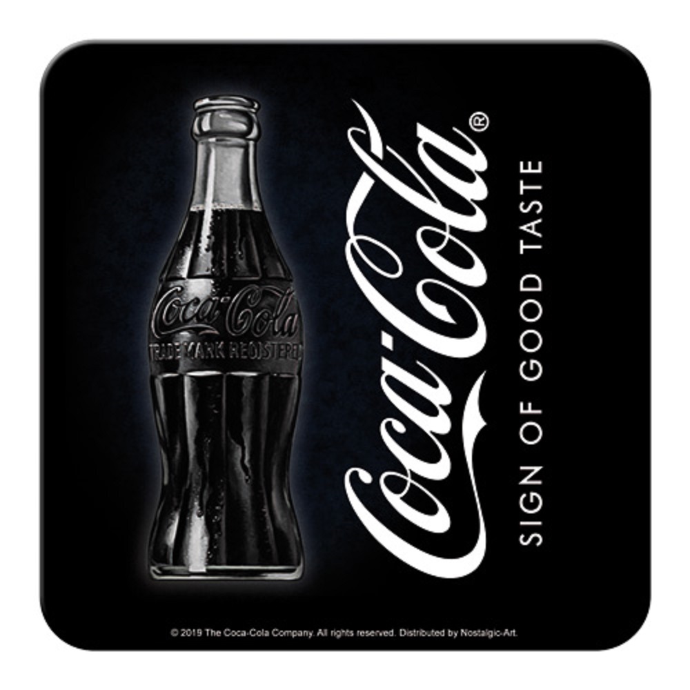 Nostalgic Metal Coaster Coca-Cola - Sign Of Good Taste Coca-Cola