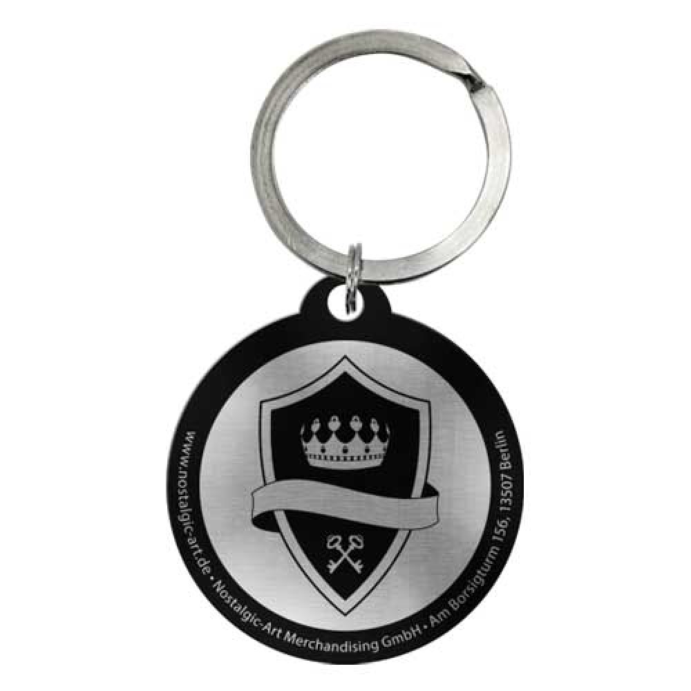 Nostalgic Key Chain Round Achtung VIP