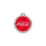 Nostalgic Μπρελοκ στρόγγυλο Coca-Cola - Logo Red Crown Cap