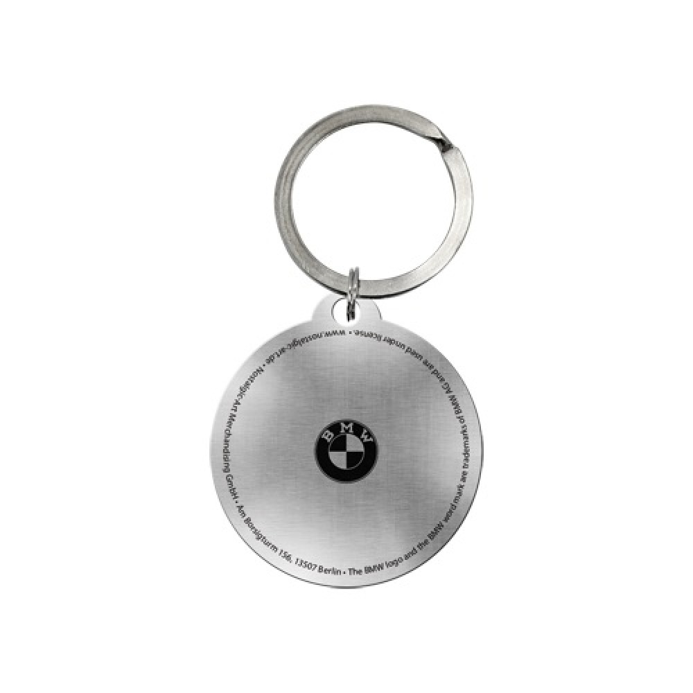 Nostalgic Key Chain Round 4 cm BMW - Motorrader
