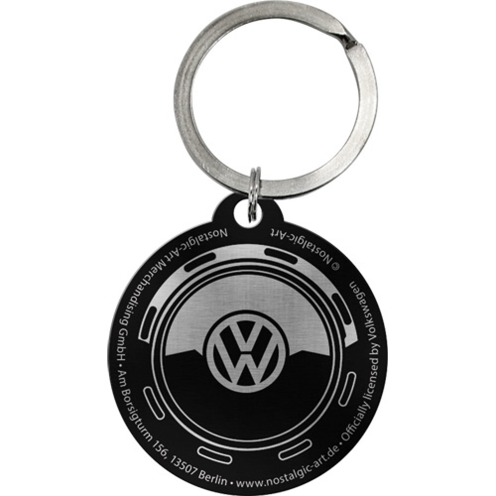 Nostalgic Key Chain Round Volkswagen VW - Wheel