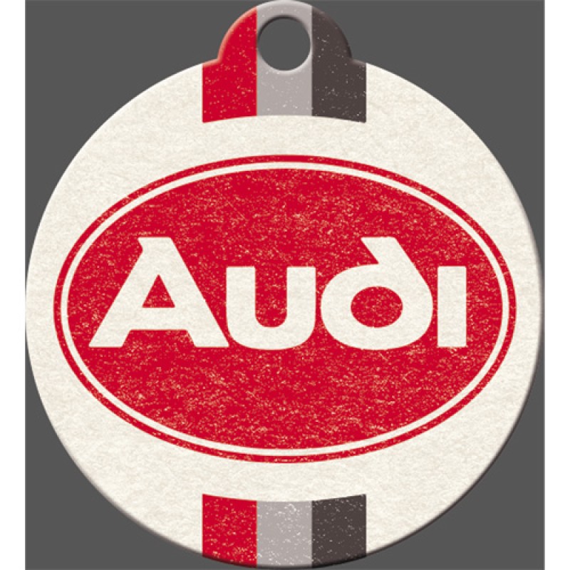 Nostalgic Μπρελόκ στρόγγυλο Audi - Logo