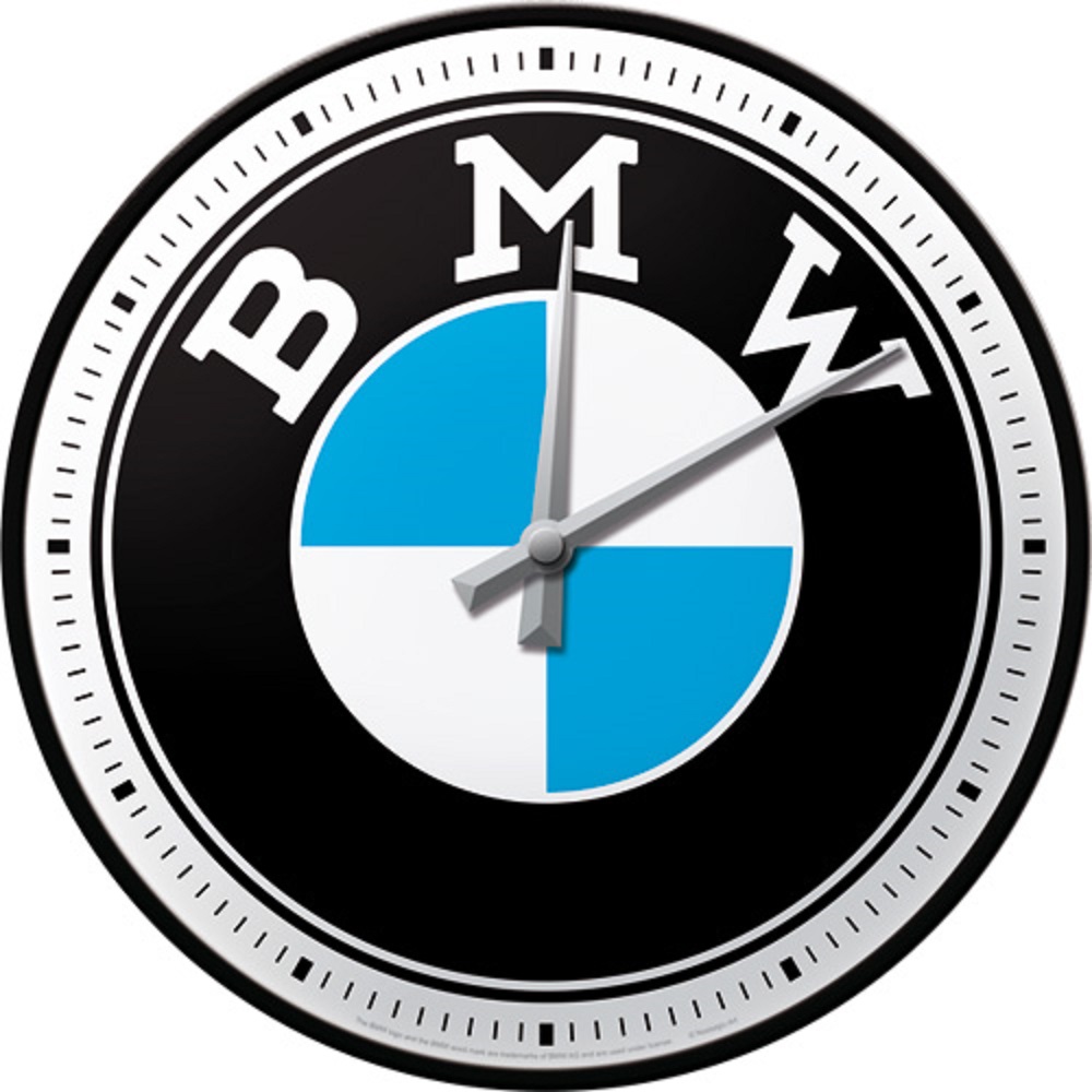 Nostalgic Wall Clock BMW - Logo BMW