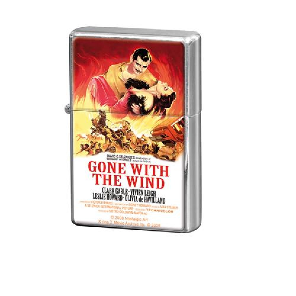 Nostalgic Lighter Movie Art-Gone with the wind