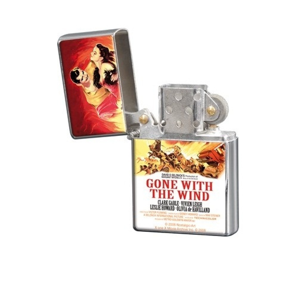 Nostalgic Lighter Movie Art-Gone with the wind