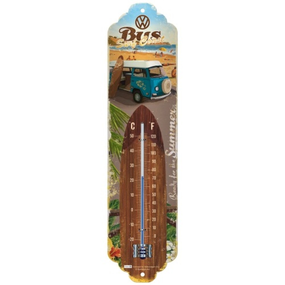 Nostalgic Thermometer VW Bulli - Ready for the Summer