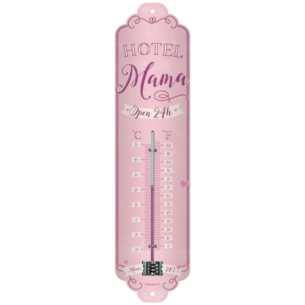Nostalgic Thermometer Hotel Mama