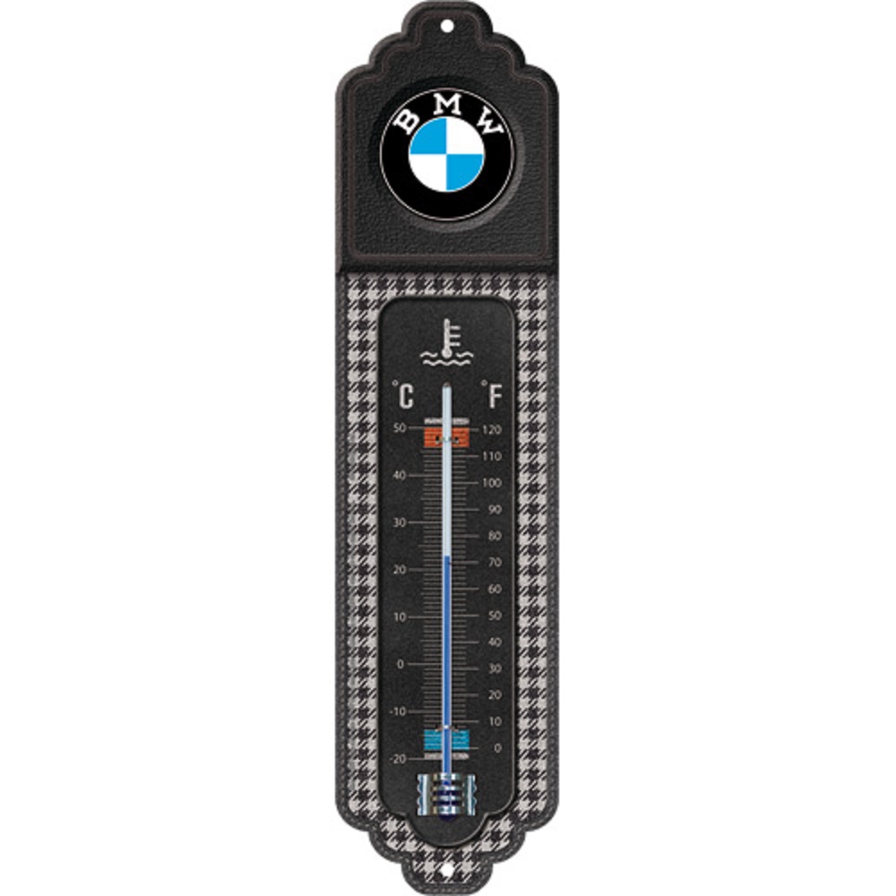 Nostalgic Thermometer BMW - Classic Pepita