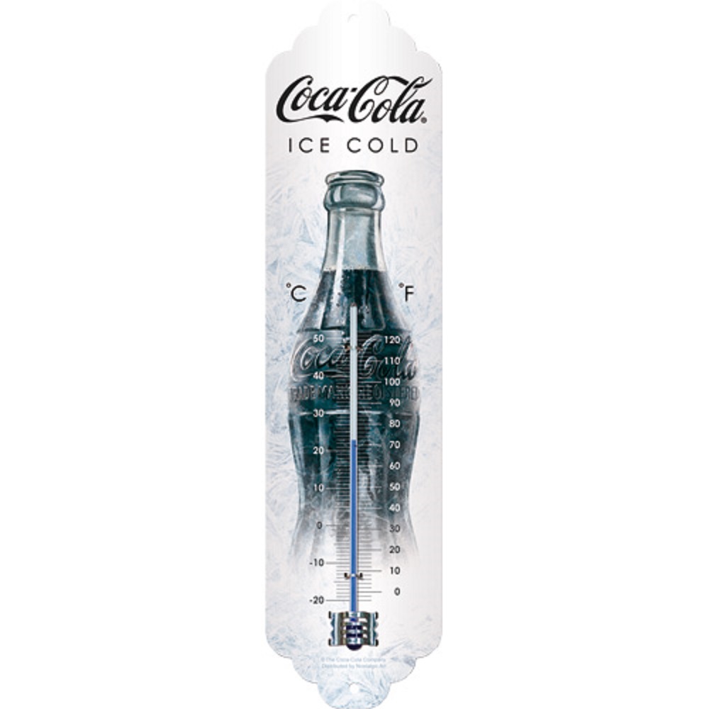 Nostalgic Thermometer Coca Cola - Ice White