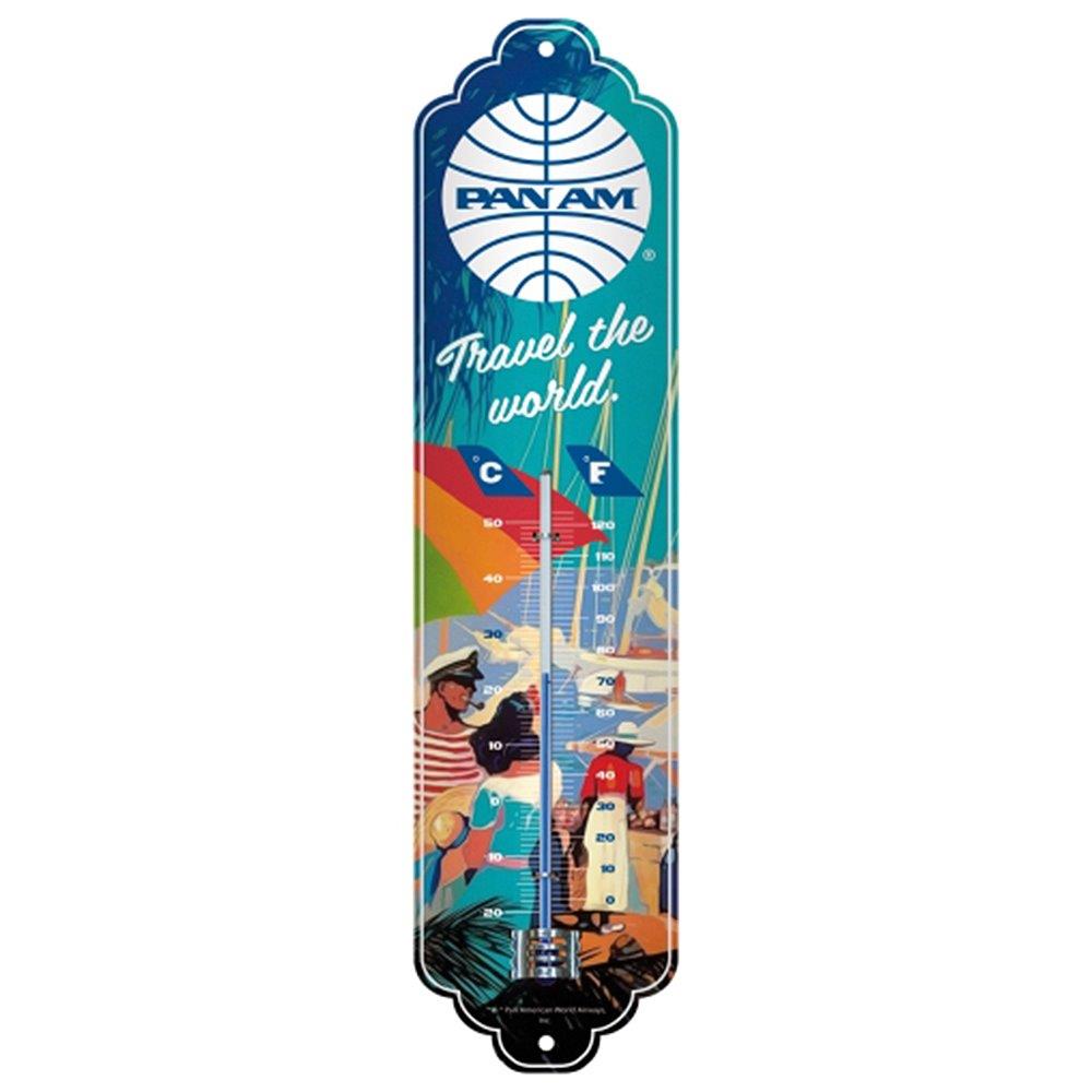 Nostalgic Thermometer Pan Am - Travel the World Pan Am