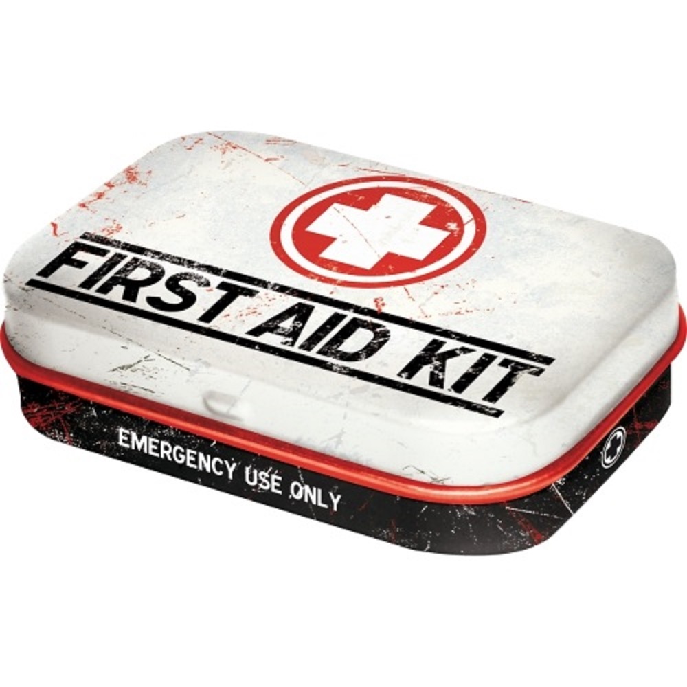 Nostalgic Μεταλλικό κουτάκι με μέντες First Aid Kit 15gr