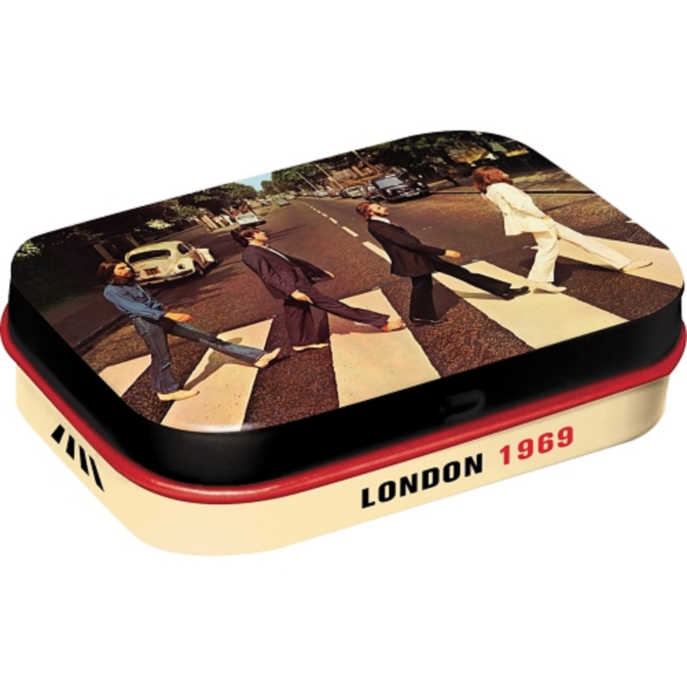 Nostalgic Μεταλλικό κουτάκι με μέντες Fab4 - Abbey Road 15gr