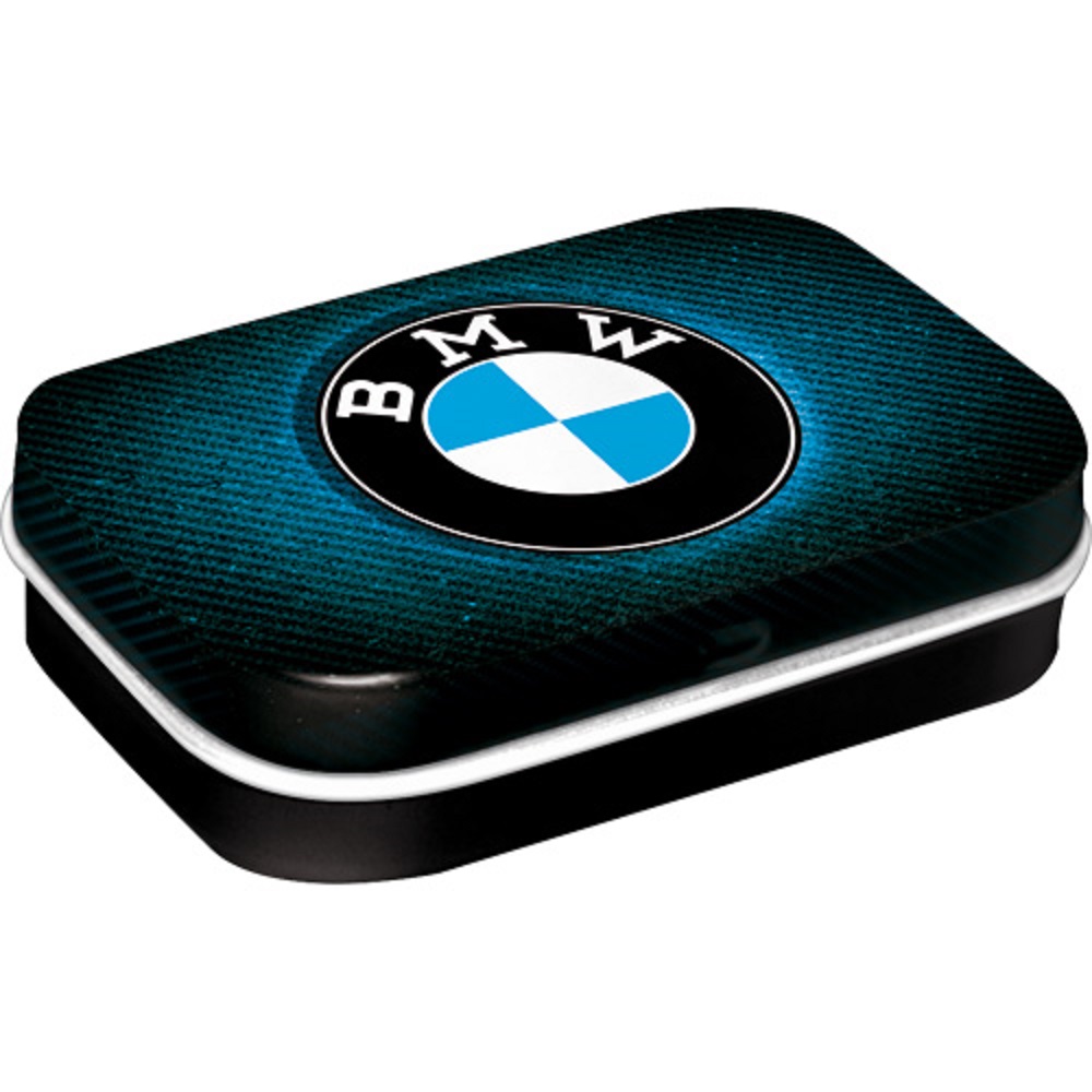 Nostalgic Μεταλλικό κουτάκι με μέντες BMW - Logo Blue Shine 15gr