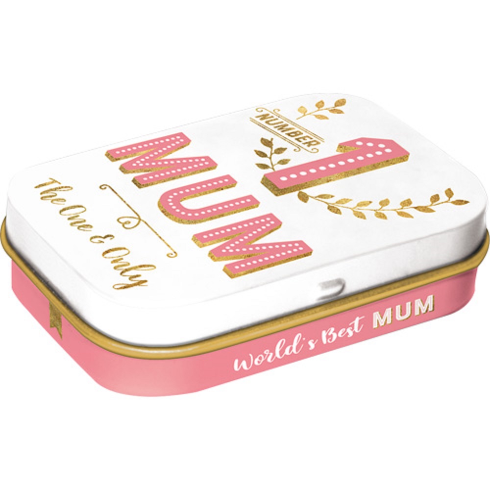 Nostalgic Mint Box Word Up Number 1 Mum
