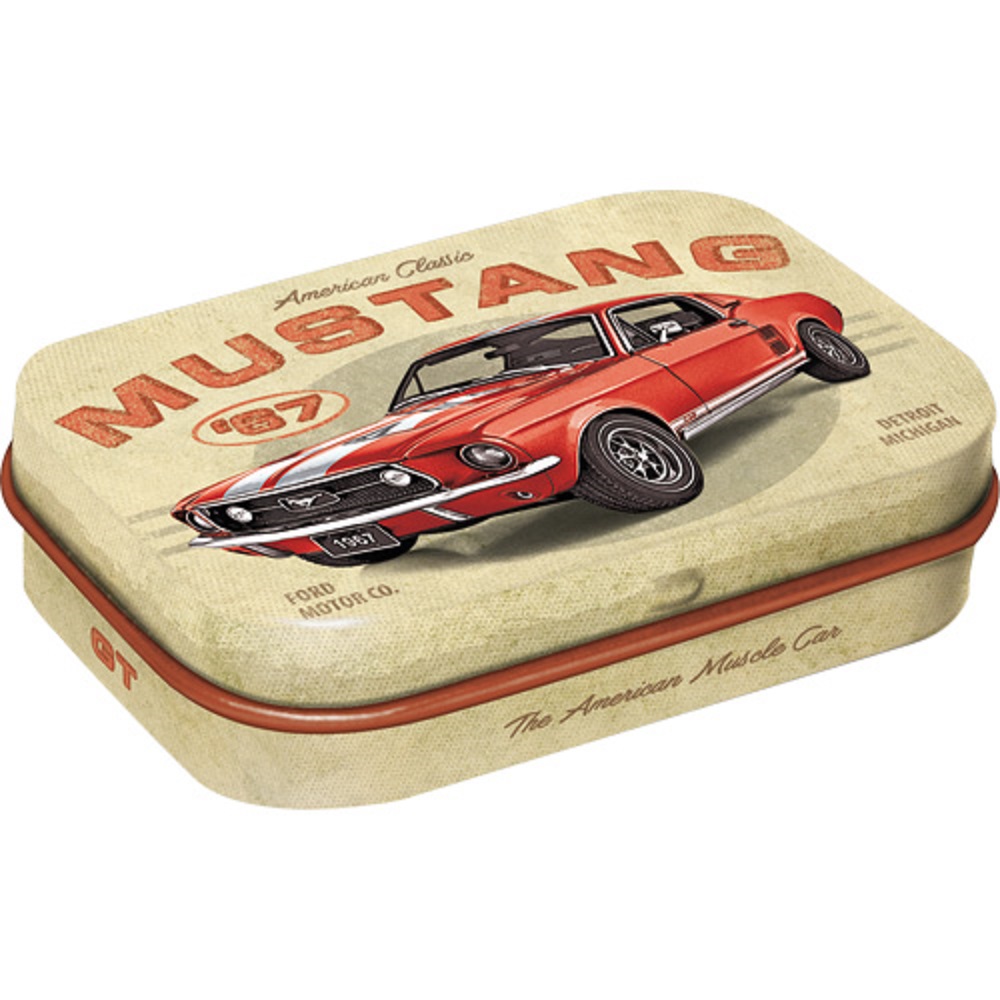 Nostalgic Mint Box Ford Mustang - GT 1967 Red