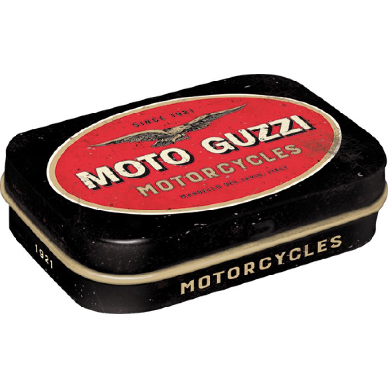 Nostalgic Μεταλλικό κουτάκι με μέντες Moto Guzzi - Logo Motorcycles 15gr