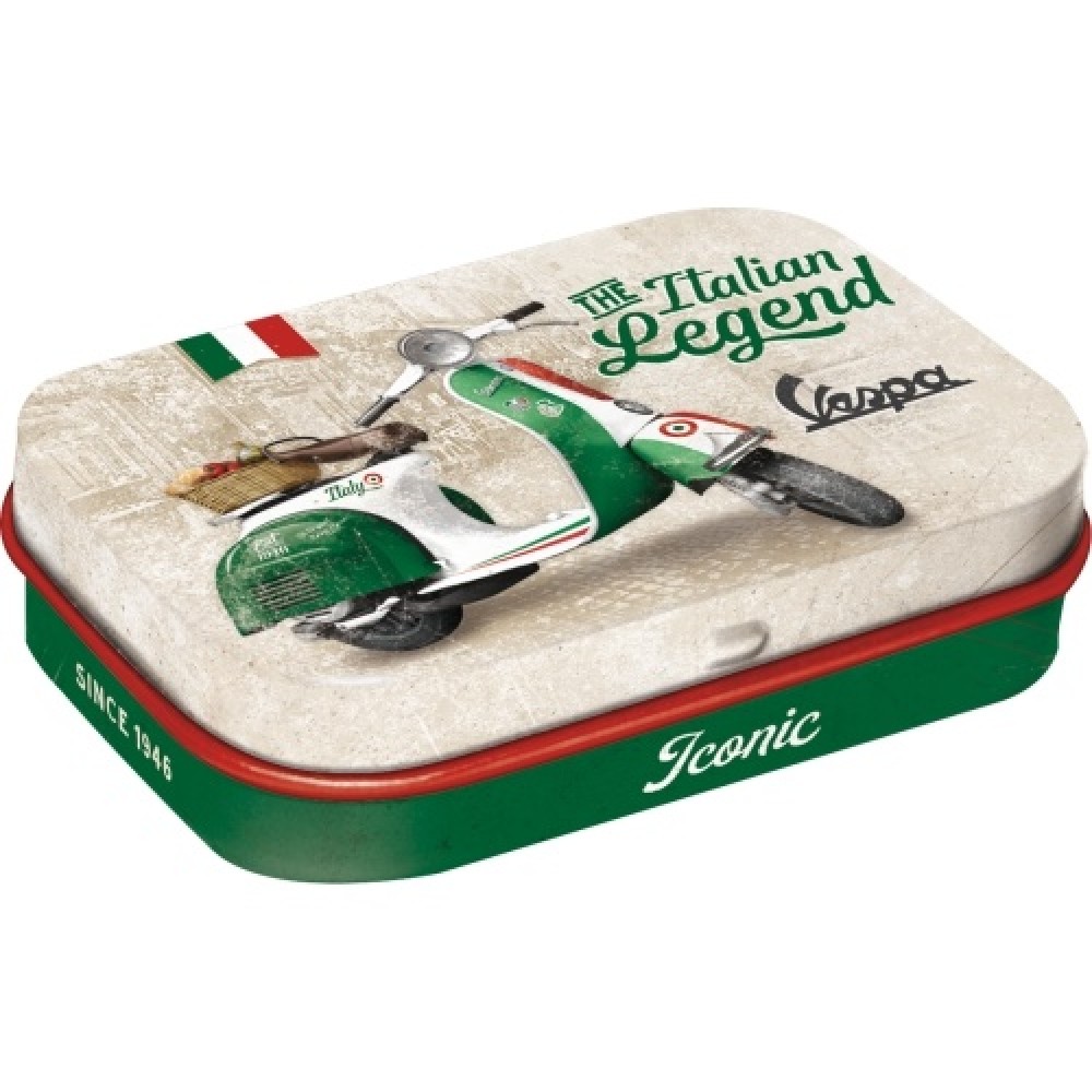 Nostalgic Mint Box Vespa - Italian Legend                                                