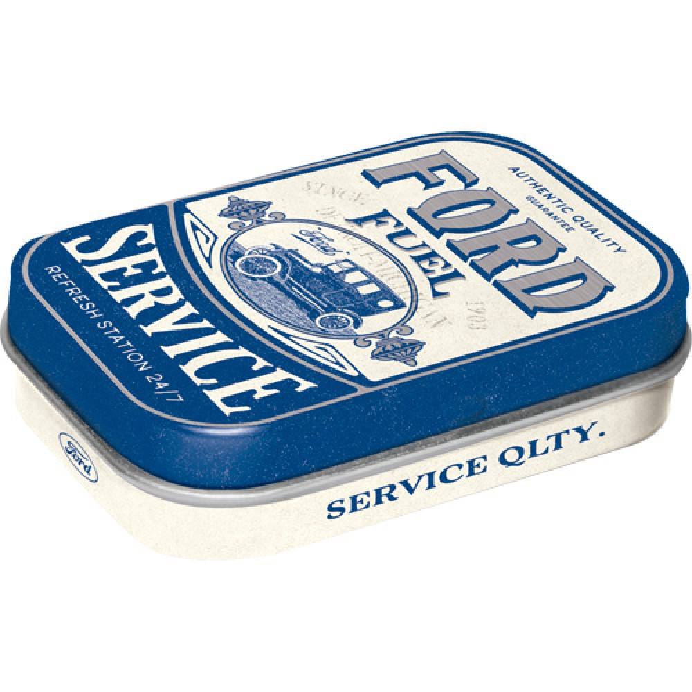 Nostalgic Pillendose Ford - Fuel Service