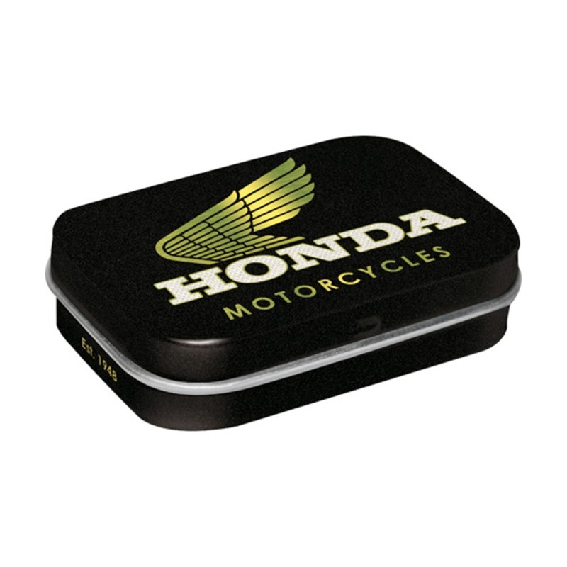 Nostalgic Μεταλλικό κουτάκι με μέντες Honda MC - Motorcycles Gold