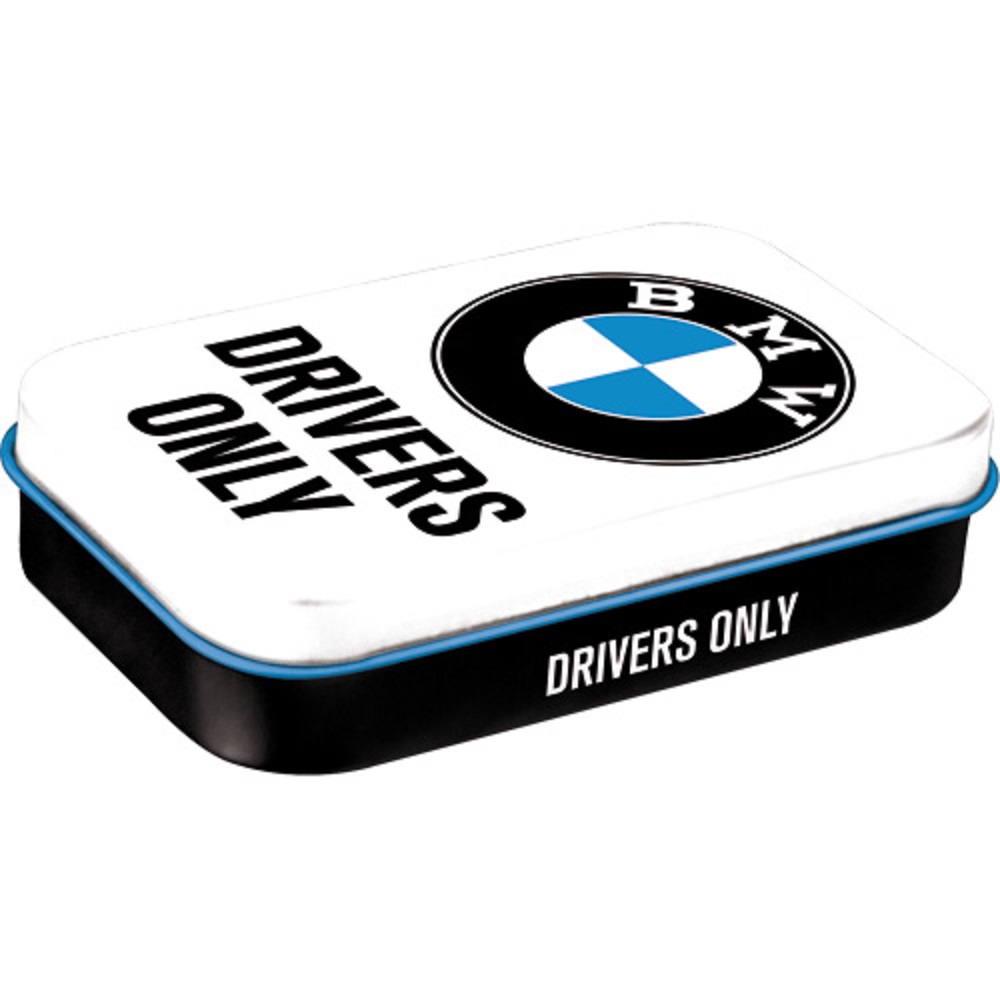 Nostalgic Μεταλλικό κουτάκι με μέντες XL BMW - Drivers Only 40gr