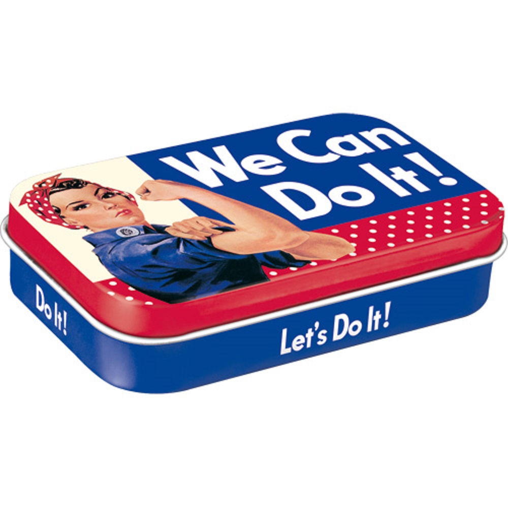 Nostalgic Mint Box XL We Can Do It - Dots
