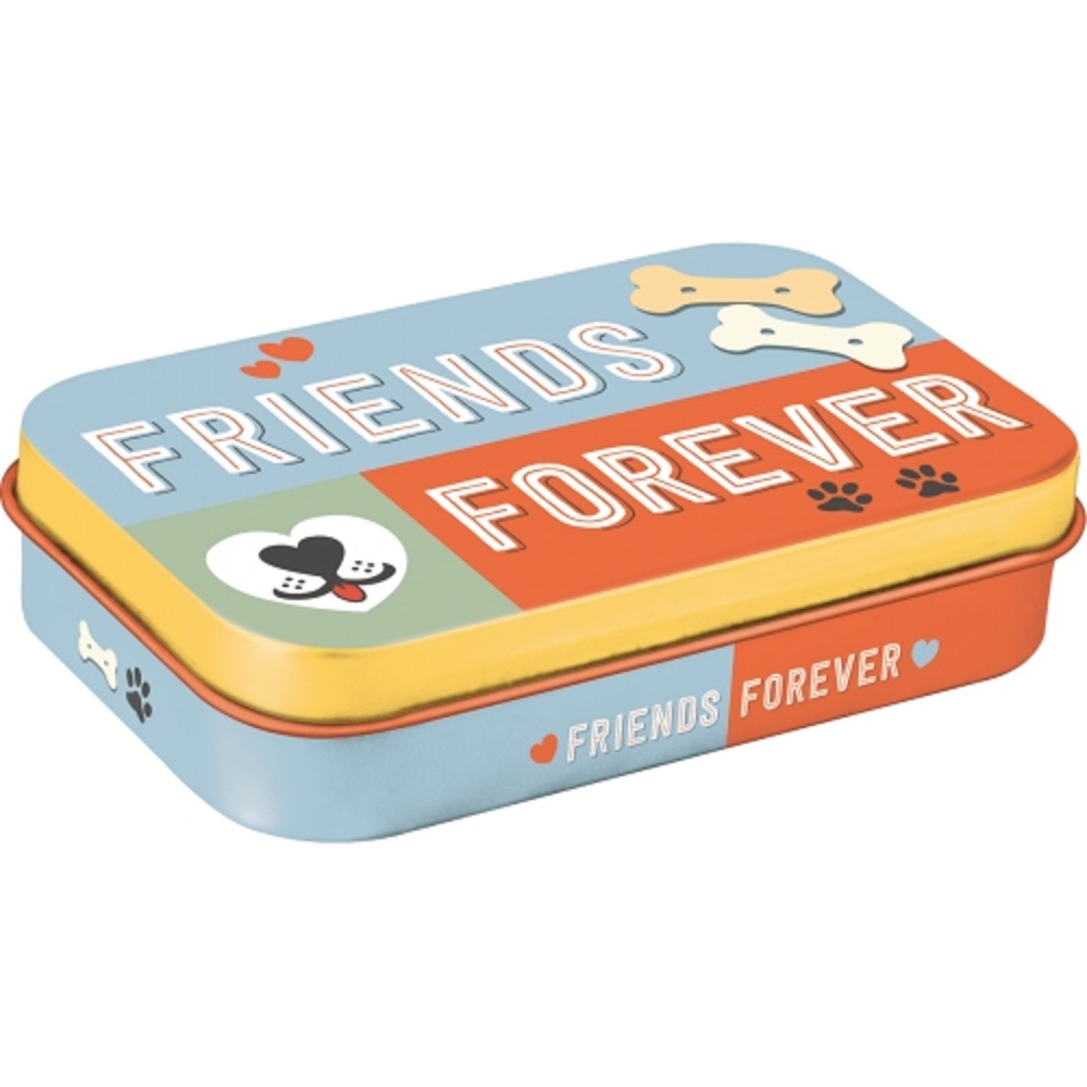 Nostalgic Pet Treat Box PfotenSchild - Friends Forever