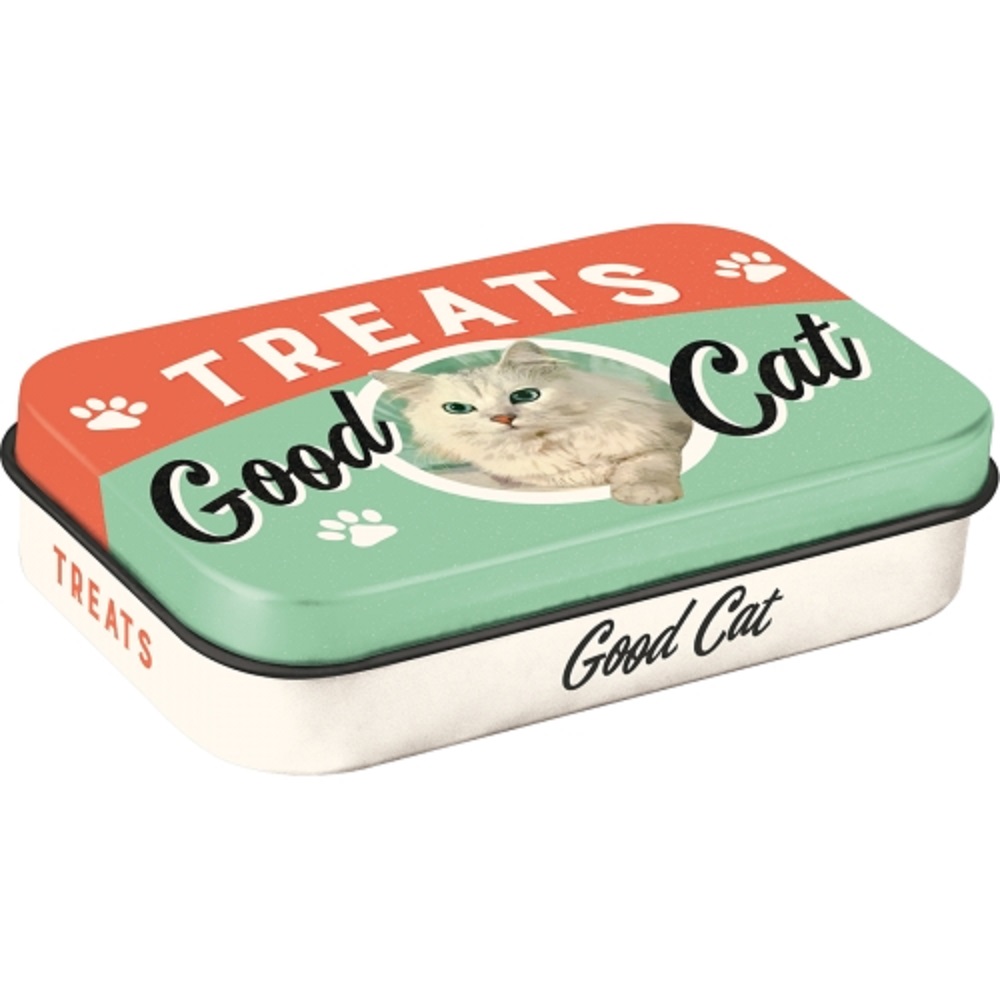 Nostalgic Pet Treat Box Good Cat Treats