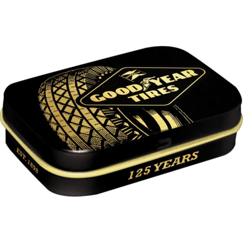 Nostalgic Μεταλλικό κουτάκι με μέντες IF Pillendosen Goodyear - 125 Years Tire
