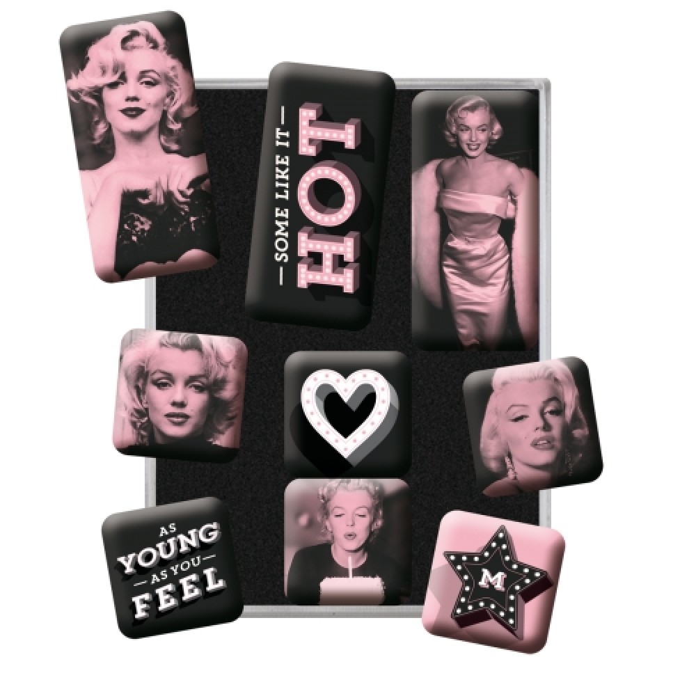Nostalgic Magnet Set Marilyn - Some Like It Hot
