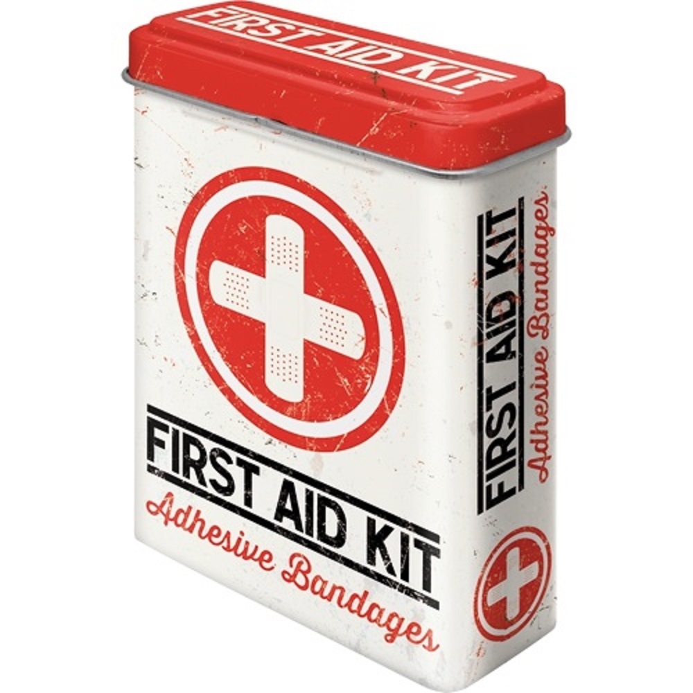 Nostgalgic Plaster Box First Aid Kit - Classic