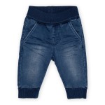 Size 068 Sigikid τζιν παντελόνι με ελαστική μέση σκούρο μπλε