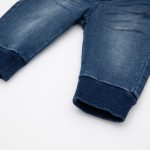 Size 080 Sigikid τζιν παντελόνι με ελαστική μέση σκούρο μπλε
