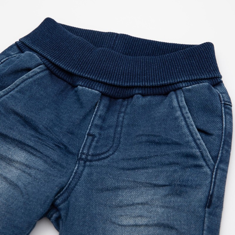 Size 092 Sigikid τζιν παντελόνι με ελαστική μέση σκούρο μπλε