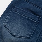Size 098 Sigikid τζιν παντελόνι με ελαστική μέση και κορδόνι σκούρο μπλε