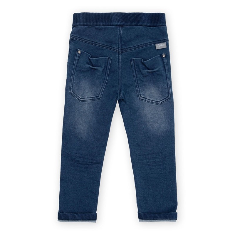 Size 128 Sigikid τζιν παντελόνι με ελαστική μέση σκούρο μπλε