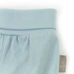 Size 062 Sigikid βρεφικό παντελονάκι με κλειστά ποδαράκια γαλάζιο Μαϊμουδάκι