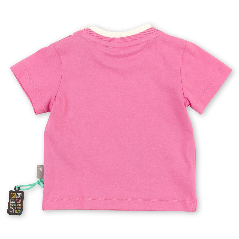 Sigikid Summer Tee lion for little girls, pink