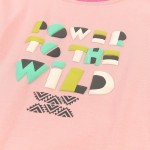 Size 110 Sigikid κοντομάνικο μπλουζάκι ροζ Wildlife