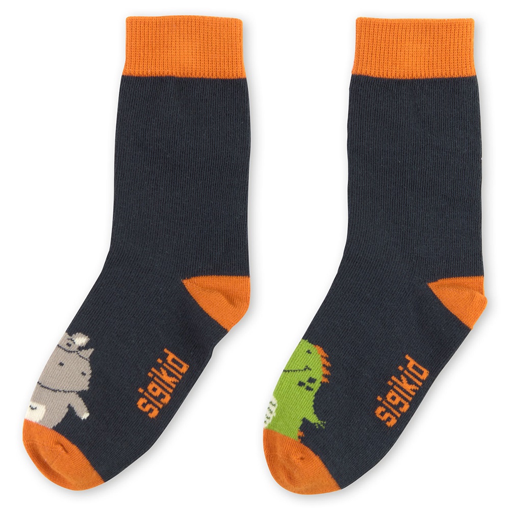 Sigiκιd 3 pair set colourful kids socks Safari