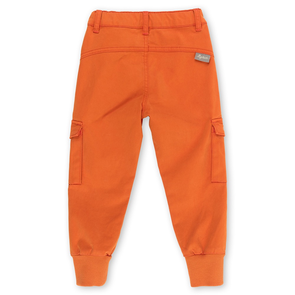 Sigikid Smart Gabardine trousers for boys with cargo pockets