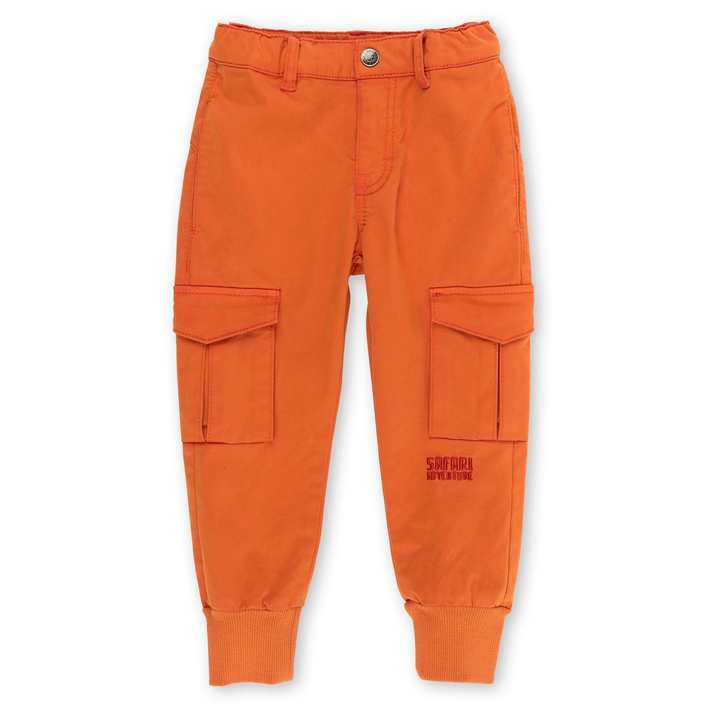 Sigikid Smart gabardine baby trousers, organic cotton – Size: 128