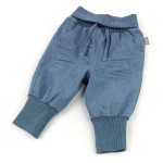 Size 080 Sigikid παντελόνι μπαλούν με λάστιχο χρώμα μπλε denim