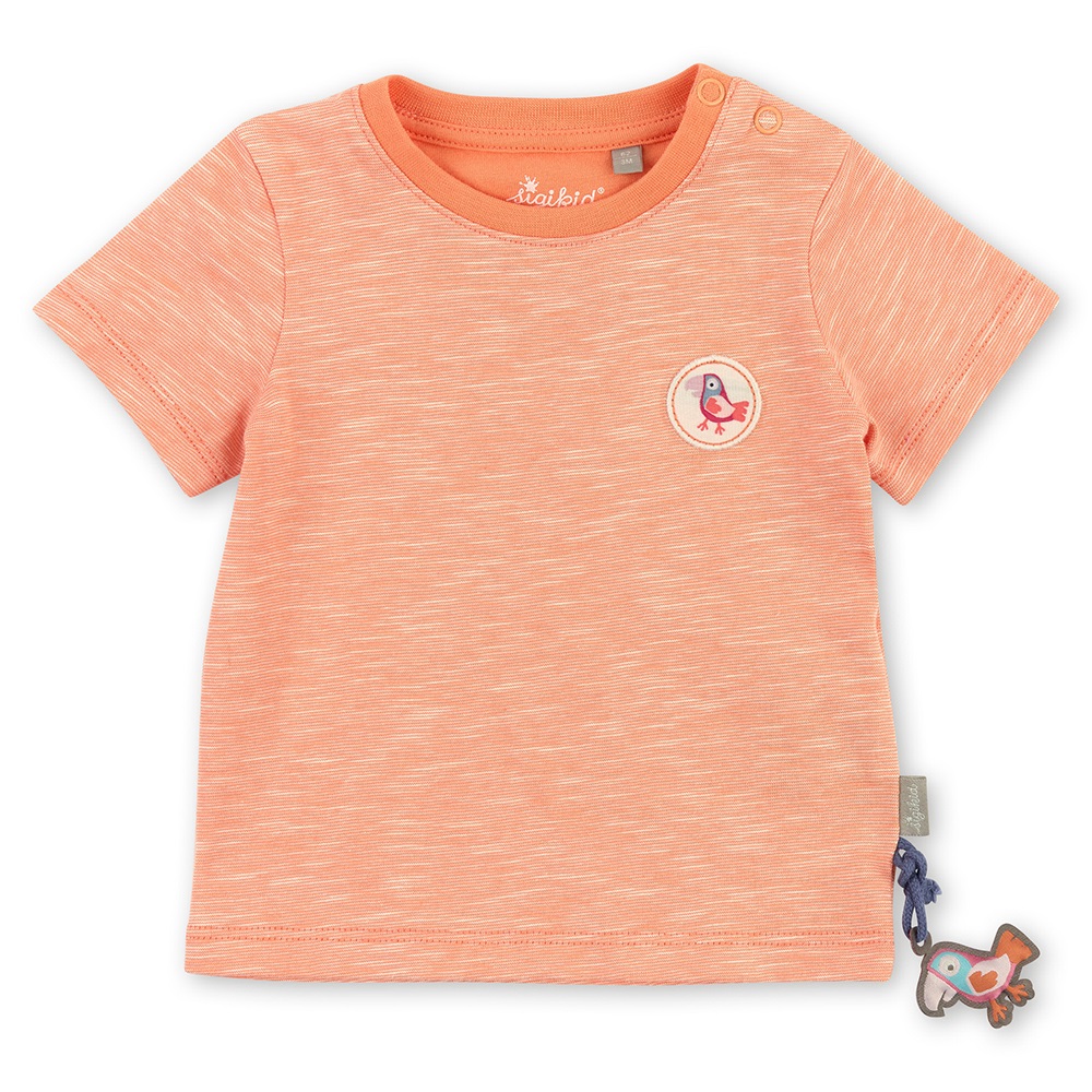 Sigikid Airy T-shirt for little girls, apricot